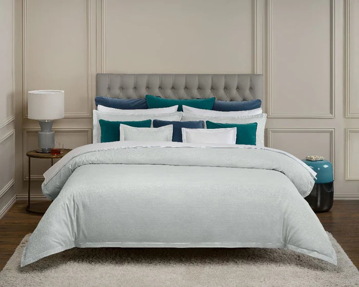 Brisa Cotton Jacquard Duvet Cover | Made in Portugal