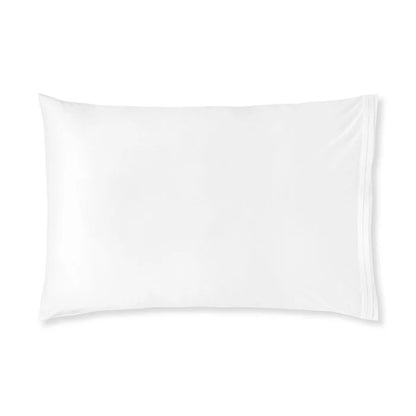 Éden Sham Pair in 750TC Sea Island Cotton with simple stitch detailing
