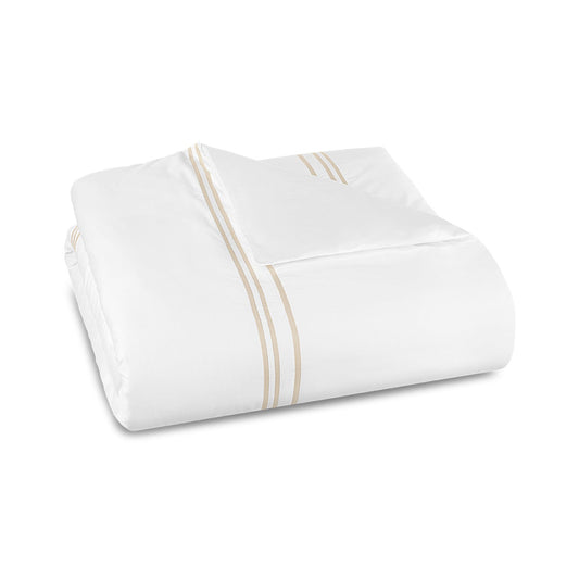 Sonata Duvet Cover with triple ribbon detail – elegant cotton
