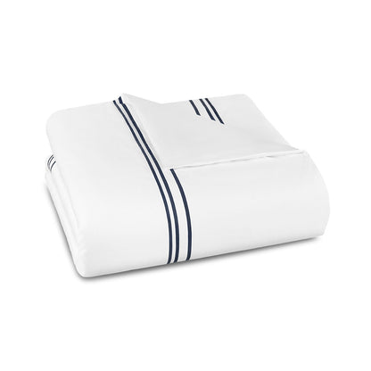 Sonata Duvet Cover with triple ribbon detail – elegant cotton