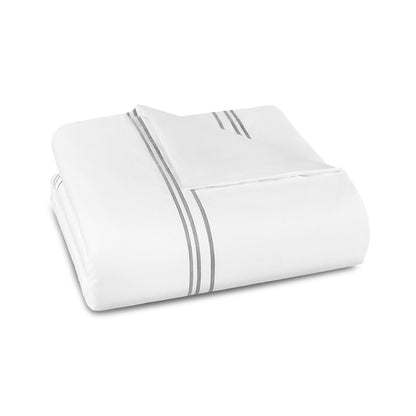 Sonata Duvet Cover with triple ribbon detail – elegant cotton