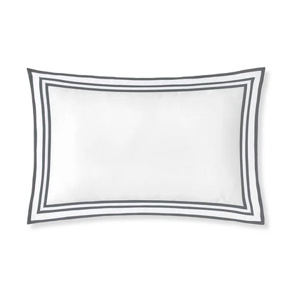 Sonata Sham Pair – Triple Ribbon Elegant Design