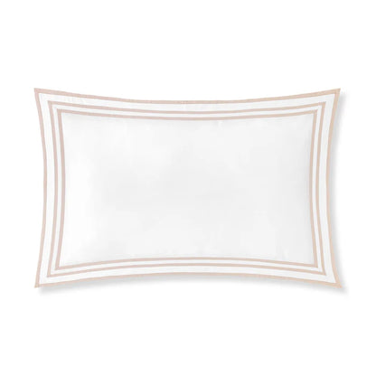 Sonata Sham Pair – Triple Ribbon Elegant Design