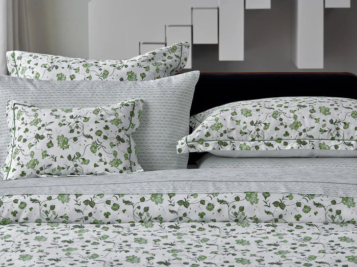 Vila Flor floral duvet cover in 430TC Egyptian cotton sateen