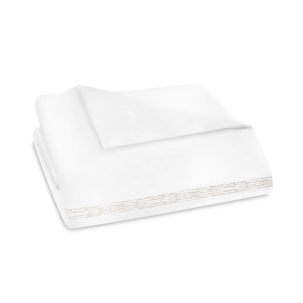 Alentejo 430TC Egyptian Cotton Duvet Cover Set in Pearl Shade