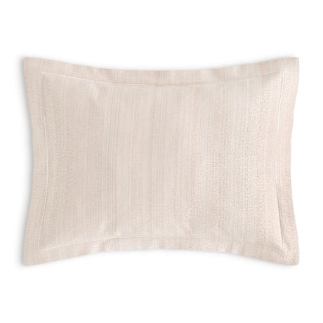 Brisa 300TC cotton jacquard boudoir sham with flange and satin stitch detail