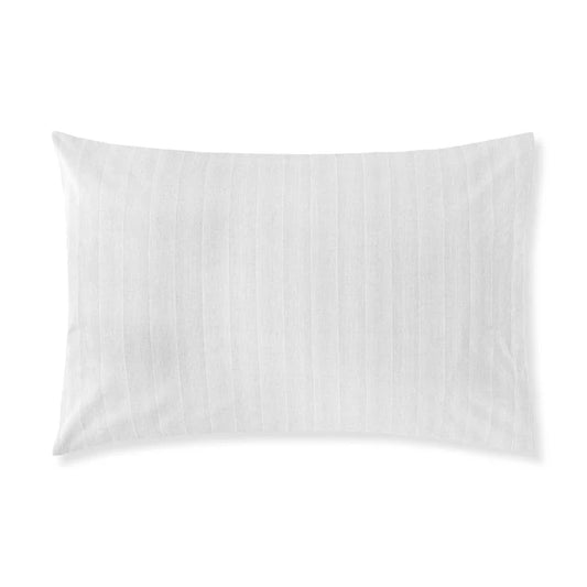 Cidade 300TC cotton jacquard pillowcase pair with piping detail
