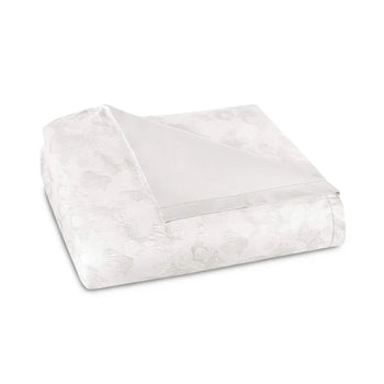 Cristal cotton silk jacquard duvet cover with peacock pattern