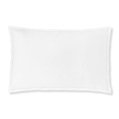Dália Duvet Cover in 800TC sateen with satin stitch and flange trim