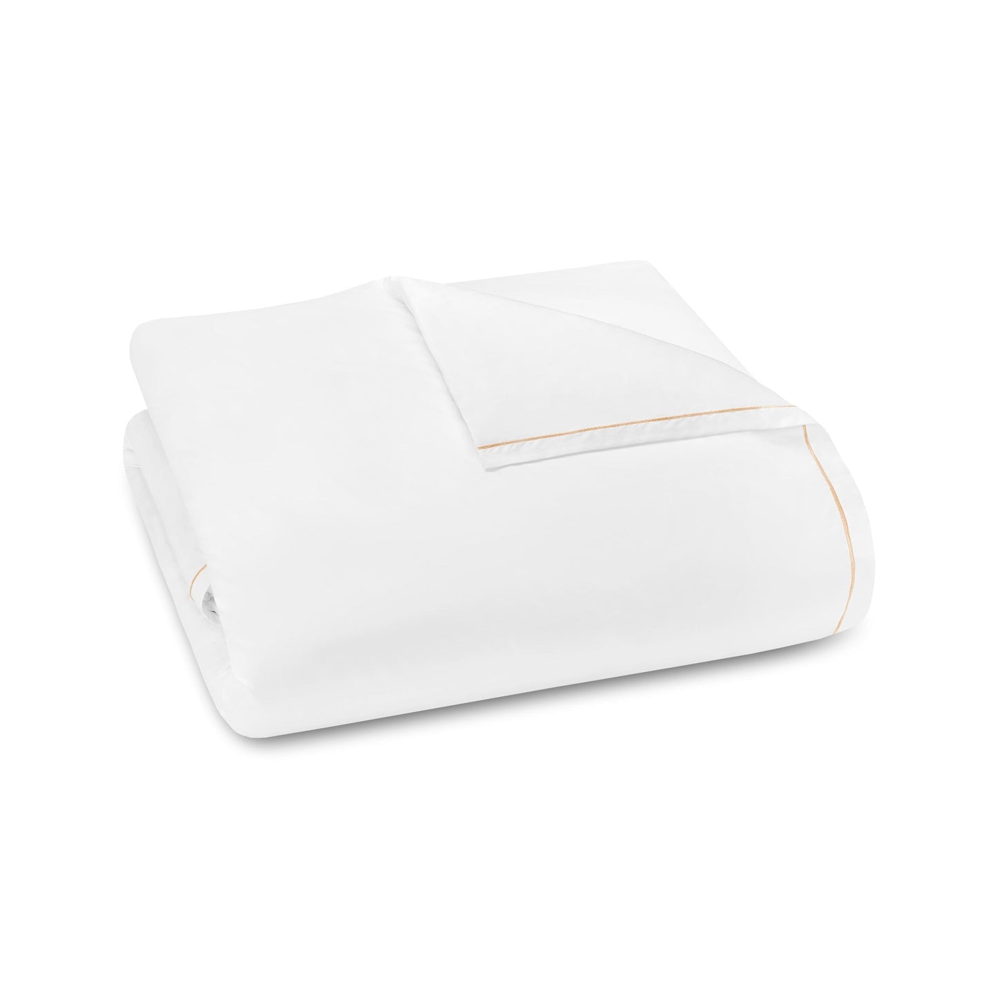 Dália Duvet Cover in 800TC sateen with satin stitch and flange trim