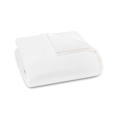 Dália Duvet Cover in 800TC sateen with satin stitch and flange trim