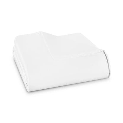 Éden Duvet Cover Set in 750TC Sea Island Cotton with triple pleat flange