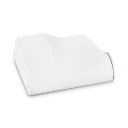 Éden Duvet Cover Set in 750TC Sea Island Cotton with triple pleat flange