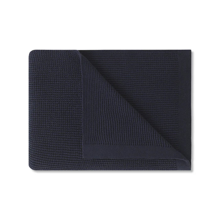 Elemento organic cotton and cashmere throw blanket for comfort