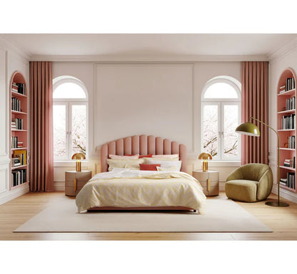 Poema silk cotton jacquard duvet cover with elegant texture