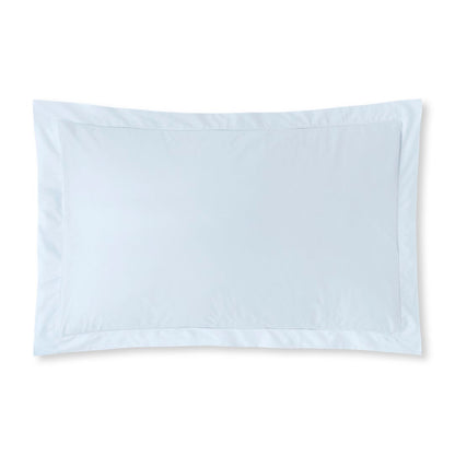 Flora Duvet Cover – Silk‑Blend Hemstitch Percale