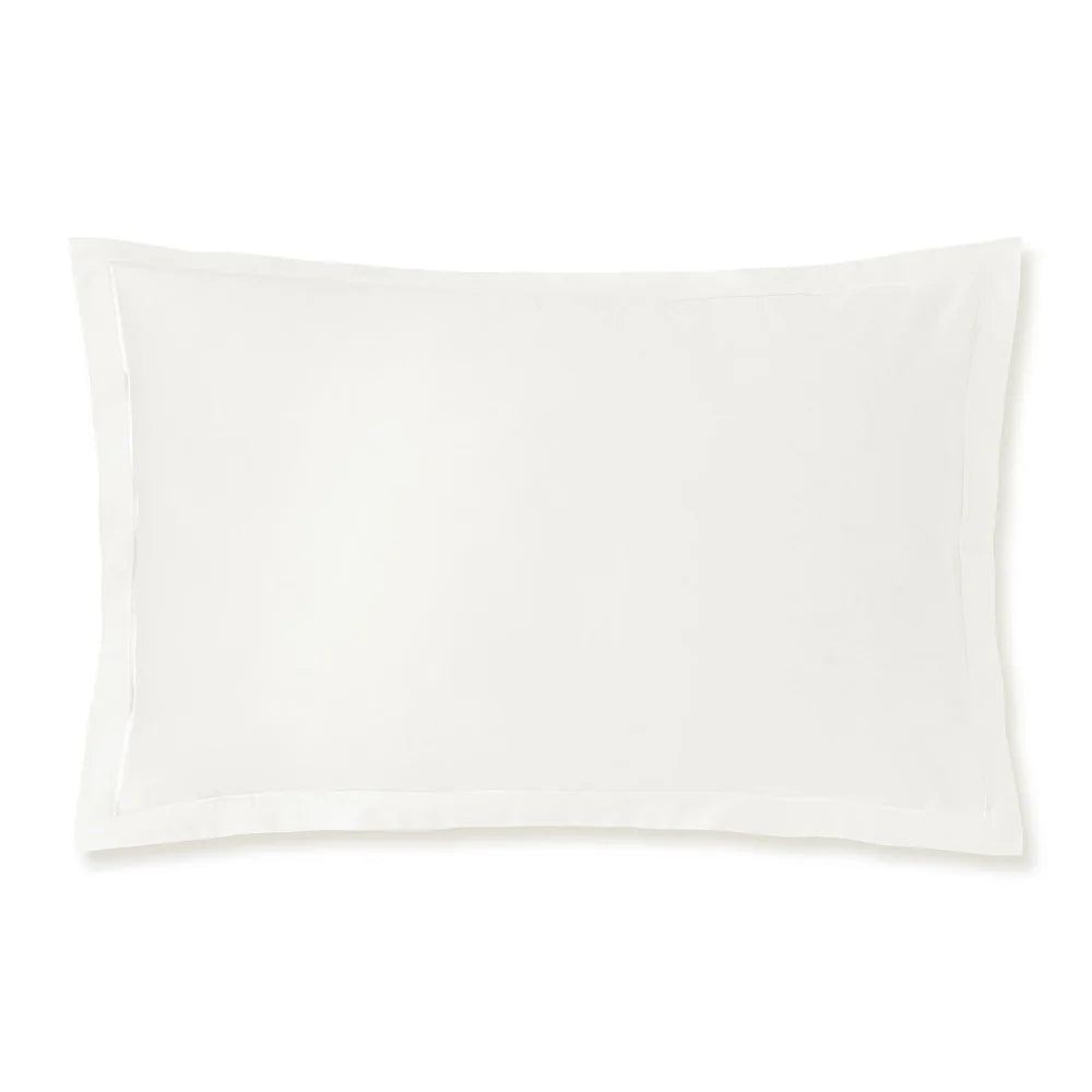 Fresco Pillowcase Pair in 400TC Egyptian Cotton percale with flange