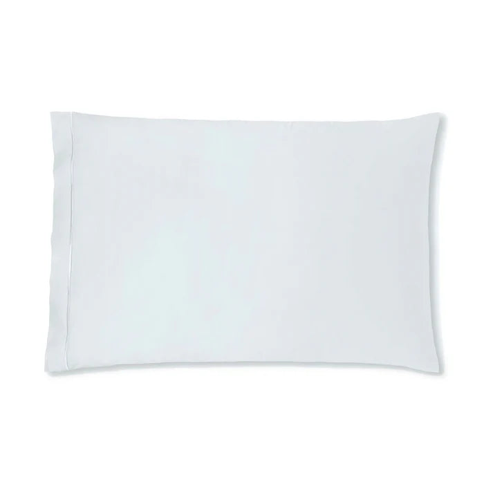 Fresco Sham Pair in 400TC Egyptian Cotton percale with satin stitch