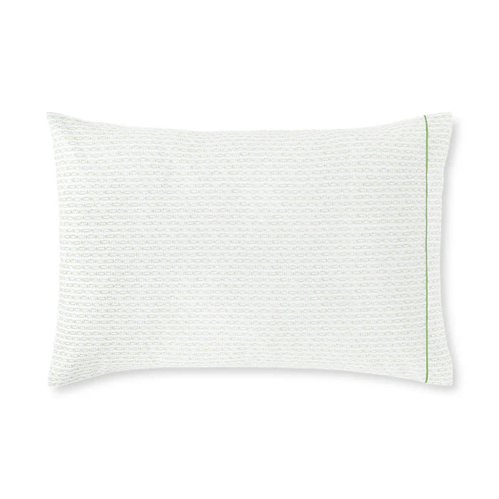 Gaia geometric print Egyptian cotton sateen pillowcase pair