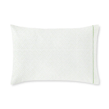 Gaia geometric print Egyptian cotton sateen pillowcase pair