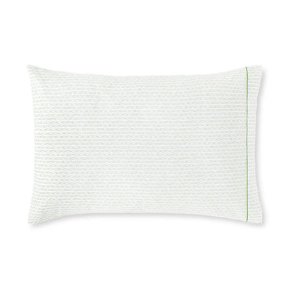 Gaia geometric print Egyptian cotton sateen pillowcase pair