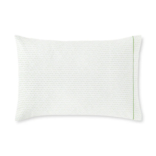 Gaia geometric print Egyptian cotton sateen pillowcase pair
