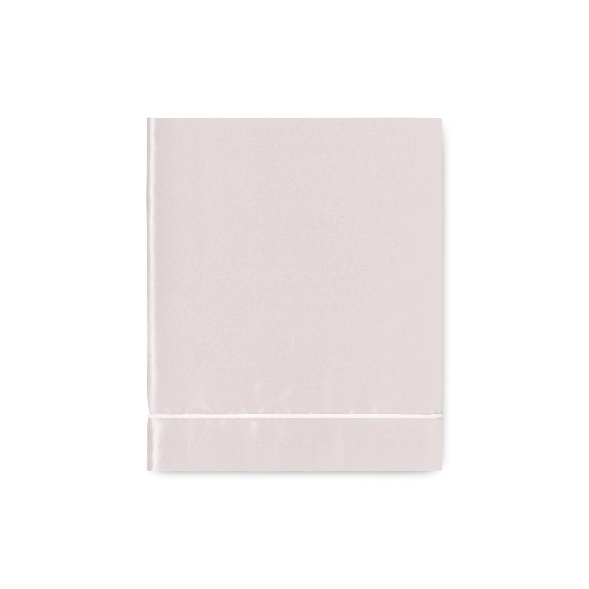 Maria Flat Sheet Set in pure mulberry silk with elegant piping