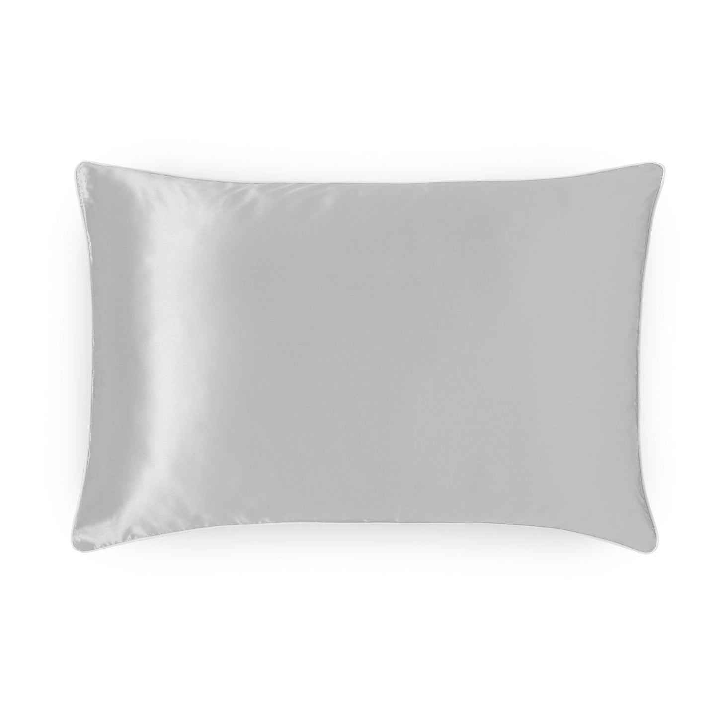 Maria Silk Sham Pair with elegant piping – pure mulberry silk