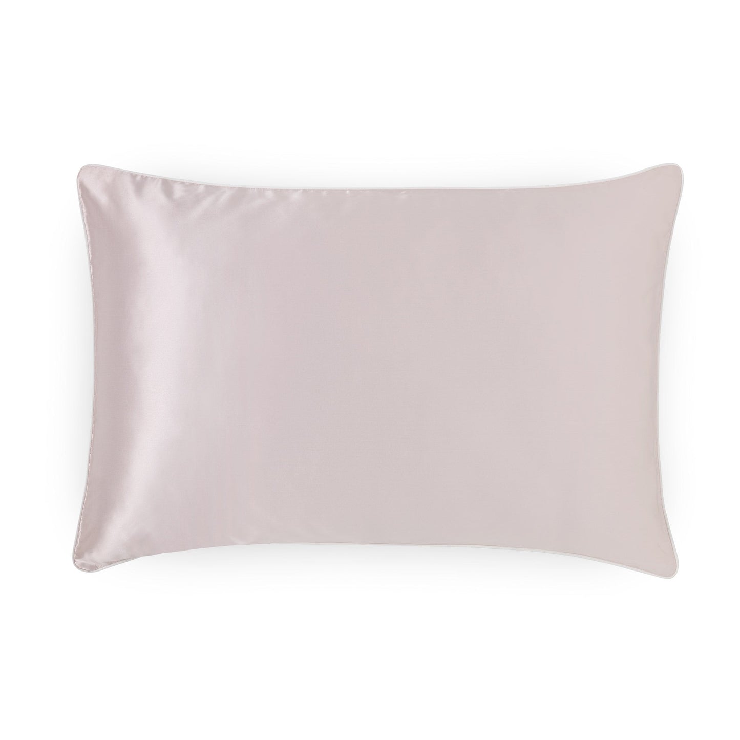 Maria Silk Sham Pair with elegant piping – pure mulberry silk