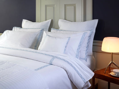 Memoria Egyptian Cotton Embroidered Boudoir Sham