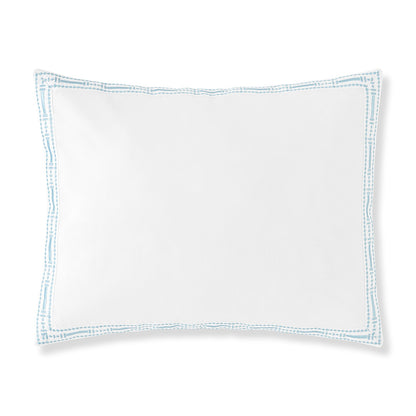 Memória 400TC Giza 94 Egyptian cotton embroidered boudoir sham with elegant border design
