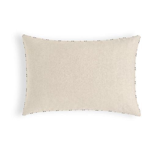 Natura Linen Sham with contrasting piping – breathable linen design