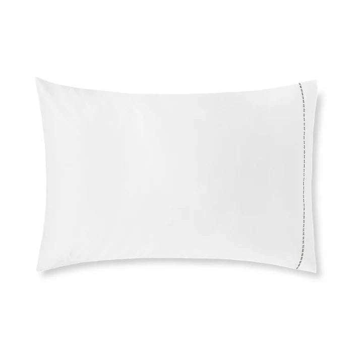 Nirvana Cupro Cotton Multicolor Satin Stitch Pillow Sham Pair