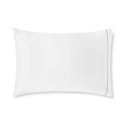 Nirvana Cupro Cotton Multicolor Satin Stitch Pillow Sham Pair