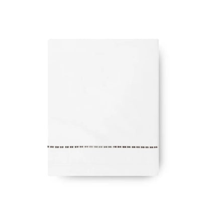 Nirvana Cupro Cotton Sheet Set with Multicolor Satin Stitch – 4 Pieces