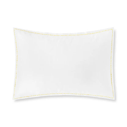 Nirvana Cupro Cotton Pillowcase Pair with Flanges and Satin Stitch