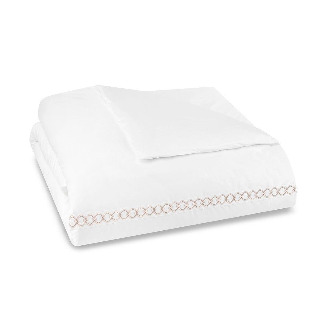 Ornato Duvet Cover – Elegant Embroidered Sateen