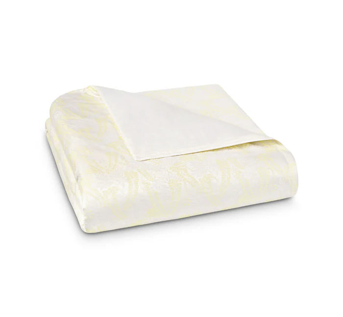 Poema silk cotton jacquard duvet cover with elegant texture