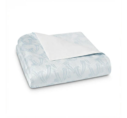Poema silk cotton jacquard duvet cover with elegant texture