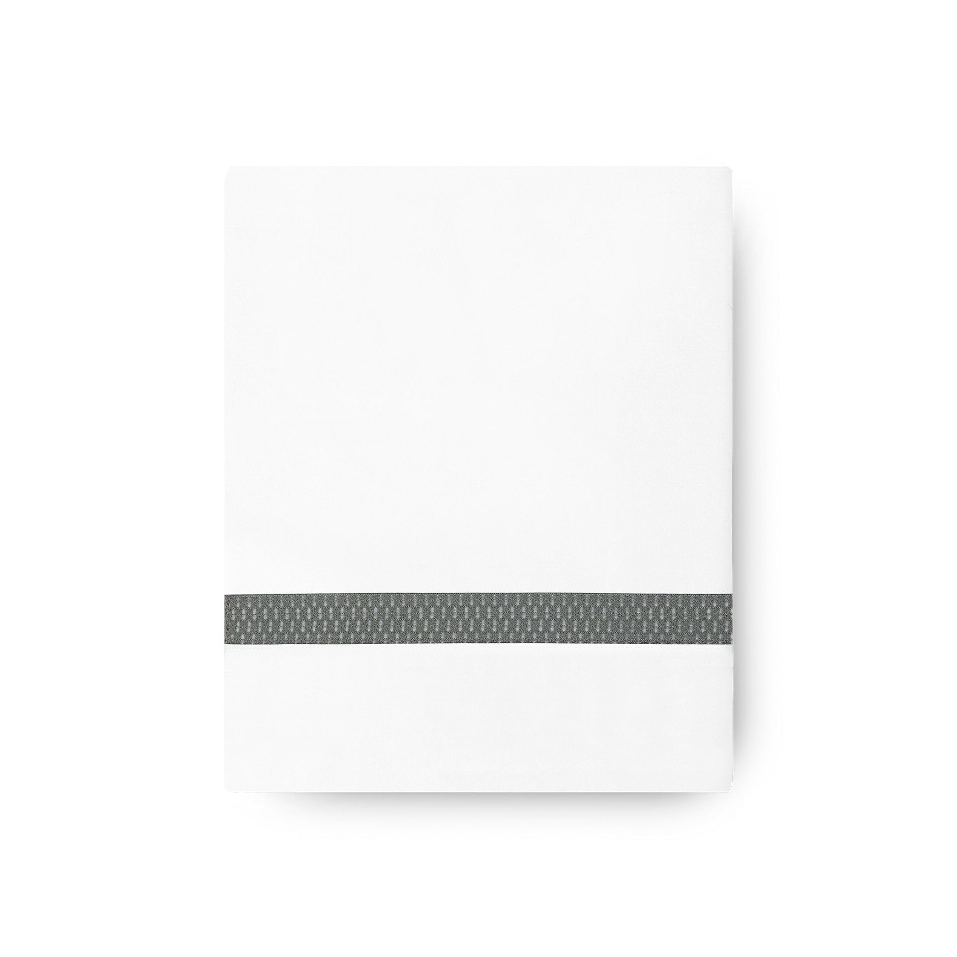 Sónia Flat Sheet Set with lace hem and hemstitch details – elegant cotton