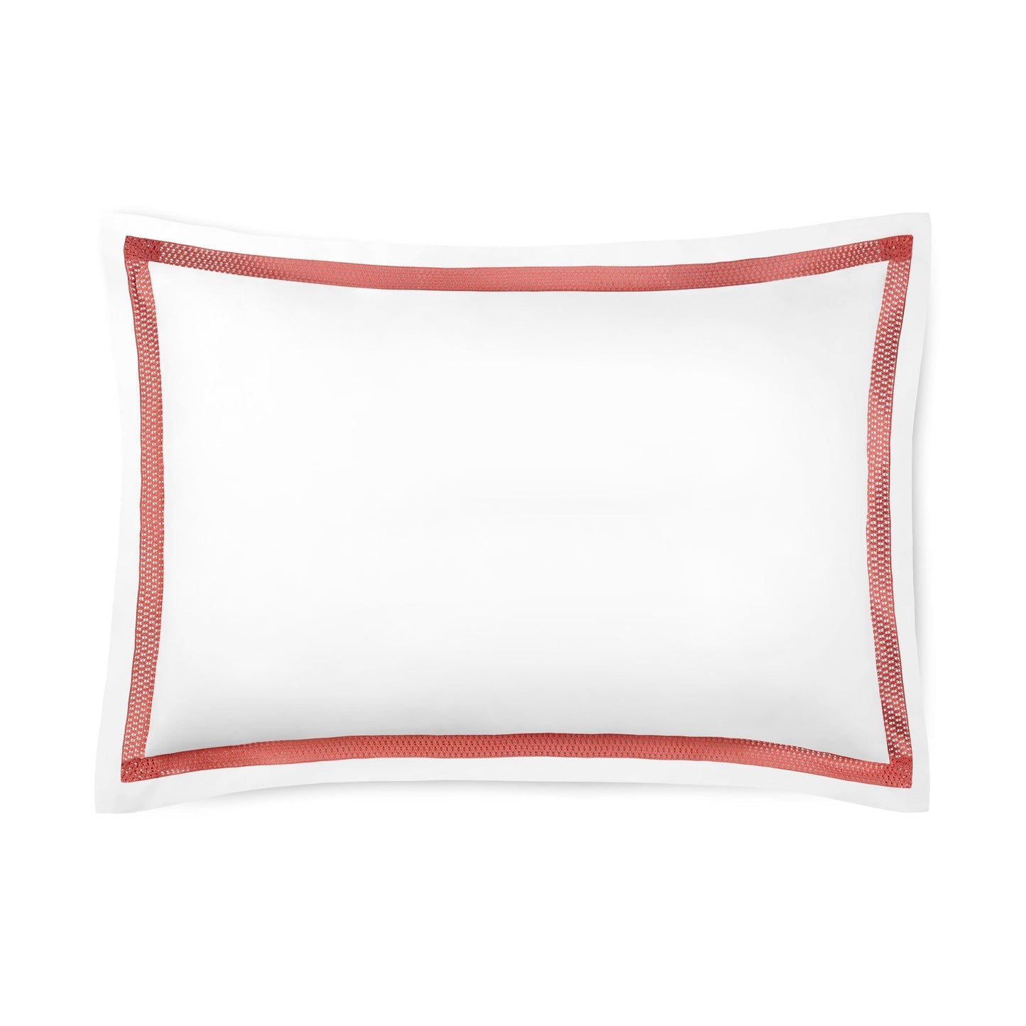 Sónia Pillowcase Pair with flanges and lace trim – elegant cotton