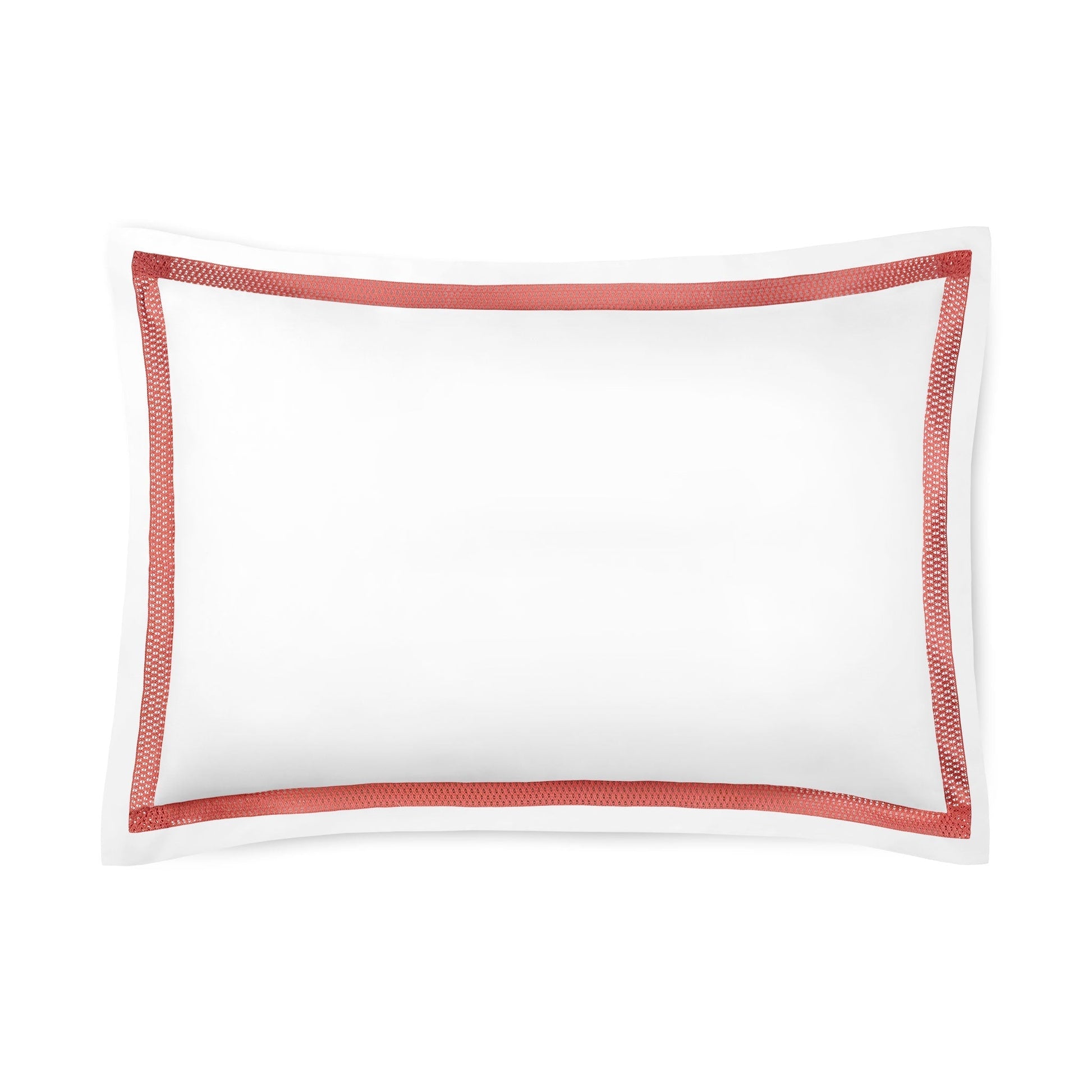 Sónia Pillowcase Pair with flanges and lace trim – elegant cotton