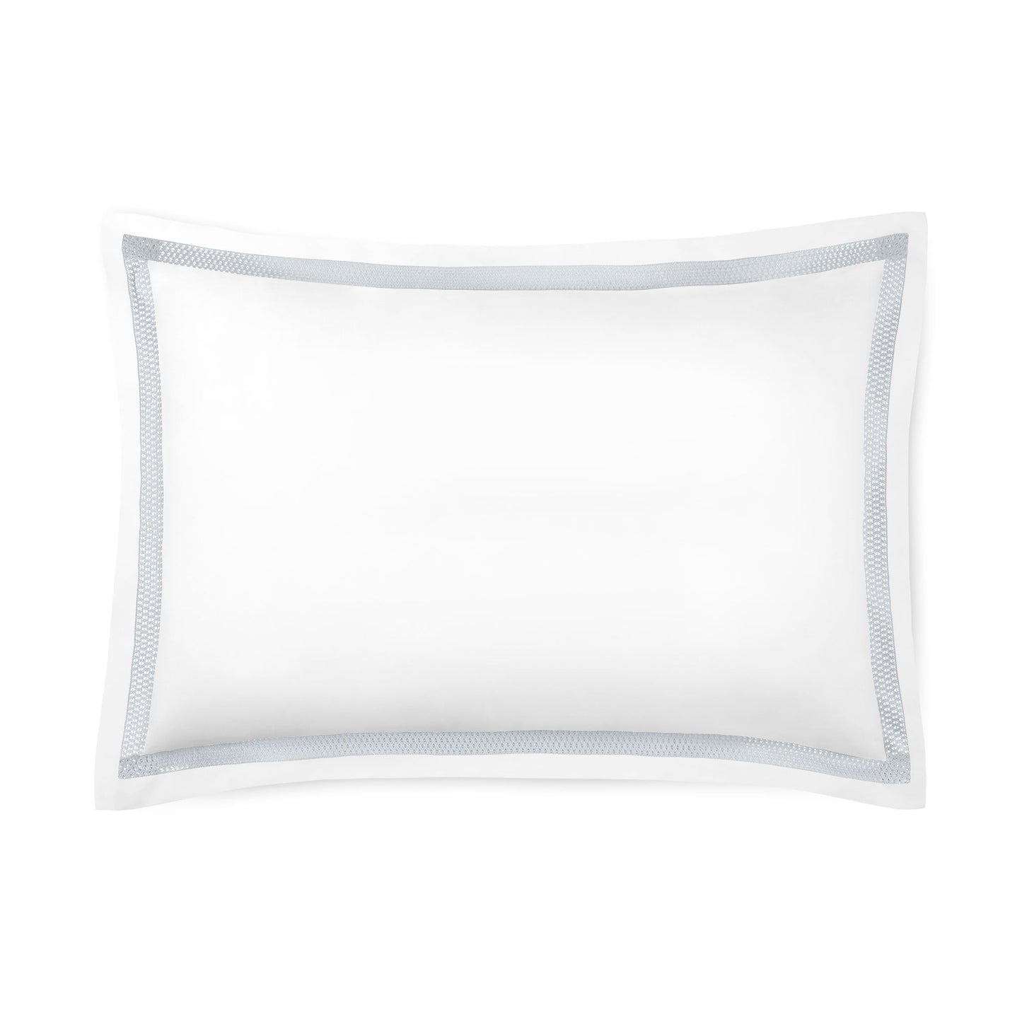 Sónia Pillowcase Pair with flanges and lace trim – elegant cotton