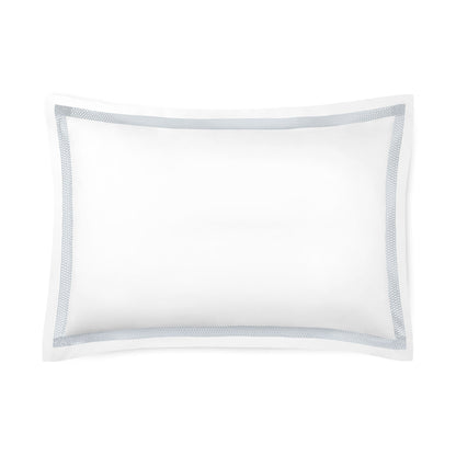 Sónia Pillowcase Pair with flanges and lace trim – elegant cotton