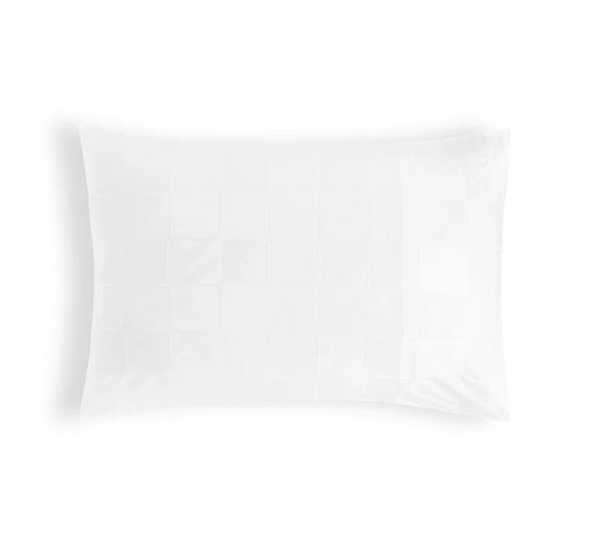 Sagres 400TC Egyptian Cotton Sham Pillow Pair with Subtle Jacquard