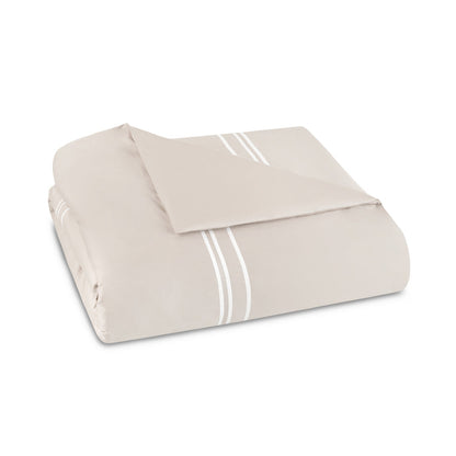 Sonata Duvet Cover with triple ribbon detail – elegant cotton