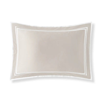 Sonata Euro Sham – Triple Ribbon Elegant Design