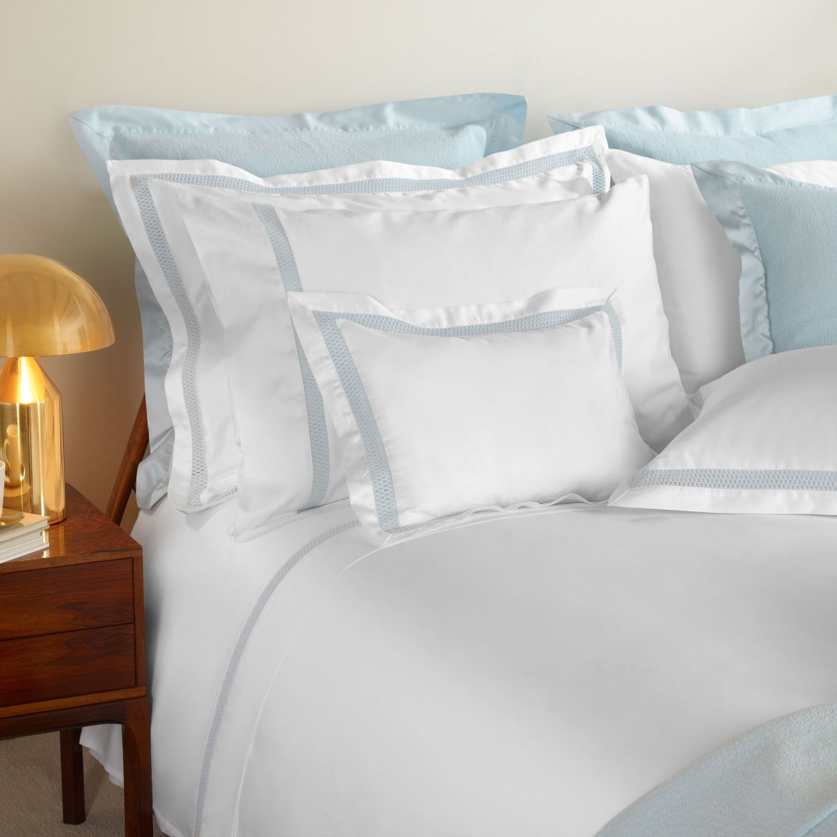 Sonia Cotton Lace Boudoir Sham