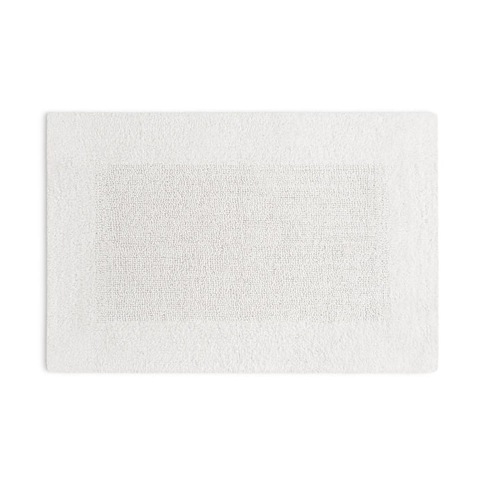Viana Egyptian cotton bath mat with decorative border design