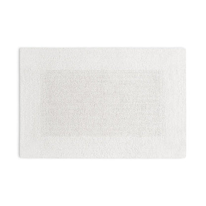 Viana Egyptian cotton bath mat with decorative border design